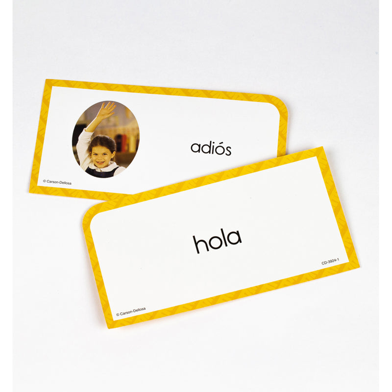 Flash Cards Everyday Words In Spanish Photographic