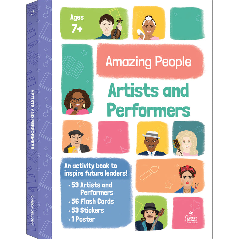 Amazing People: Artists and Performers Activity Book