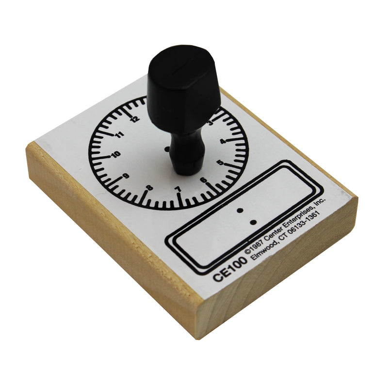 (6 Ea) Stamp Digital Clock 2.5x3.5