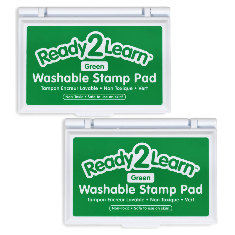 (6 Ea) Washable Stamp Pad Green