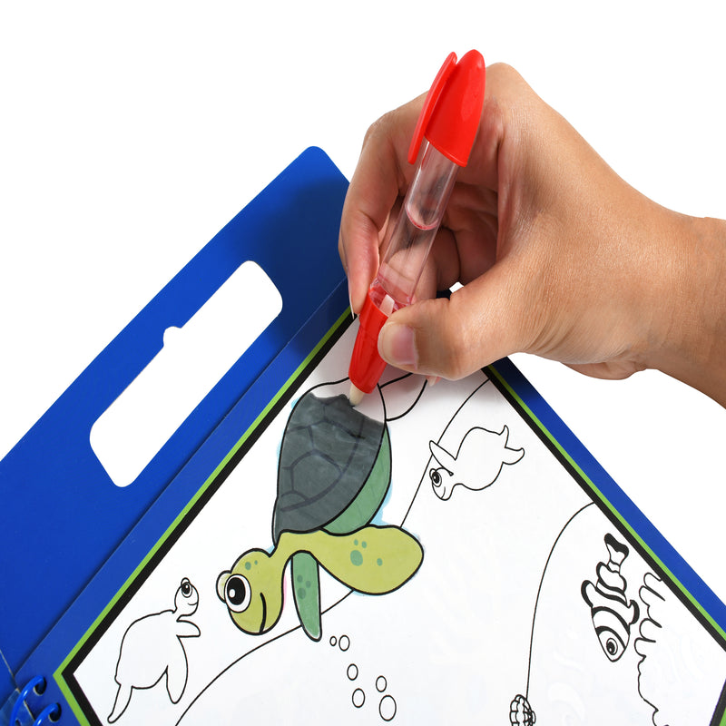 Water Art Activity Book - Sea Life