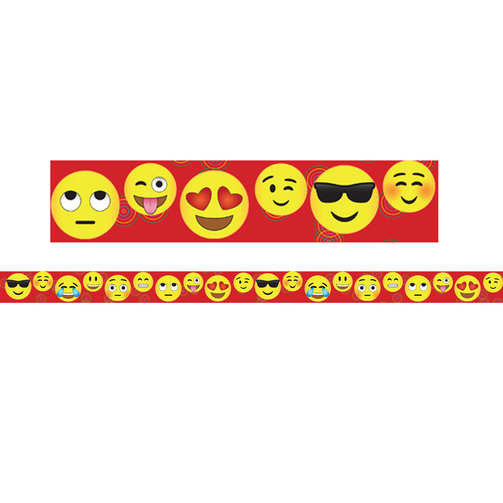 (2 Pk) Emoji Theme Magnetic Border 12-bag