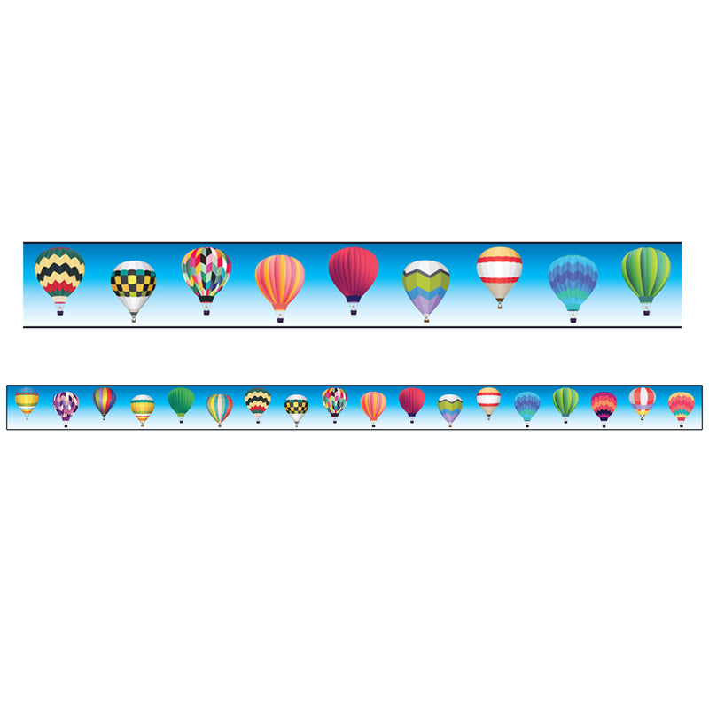 (2 Pk) Hot Air Balln Theme Magnetic Border