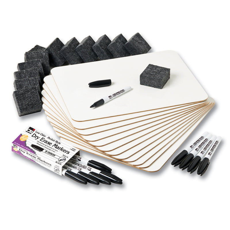 Dry Erase Boards Magnetic Lapboard Class Pack Plain-plain