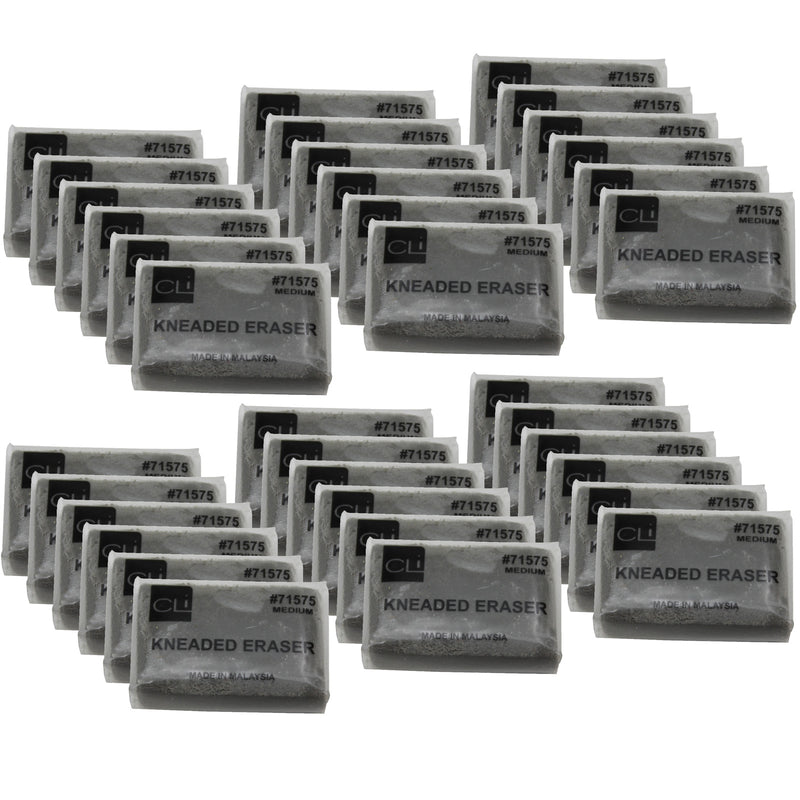 (36 Ea) Kneaded Erasers Medium