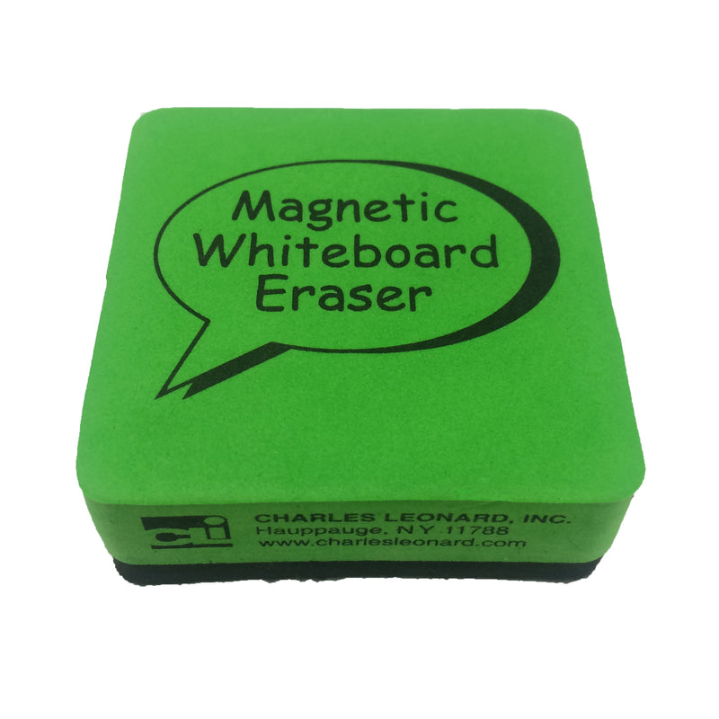 (3 Pk) 2x2 Lime 12 Per Pk Magnetic Whiteboard Erasers