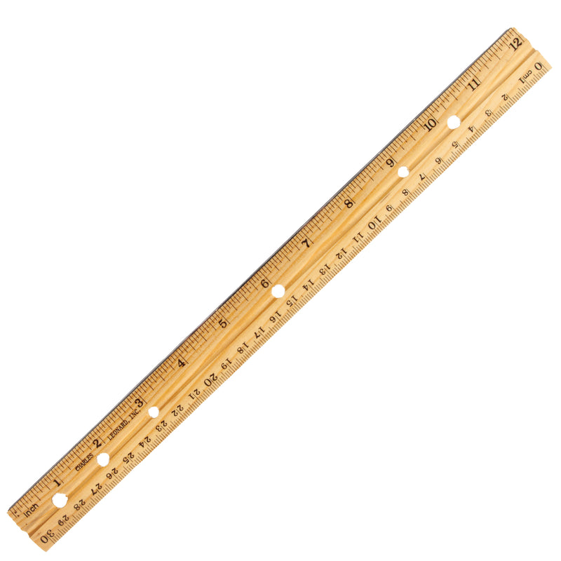 (48 Ea) Economy Wood Ruler