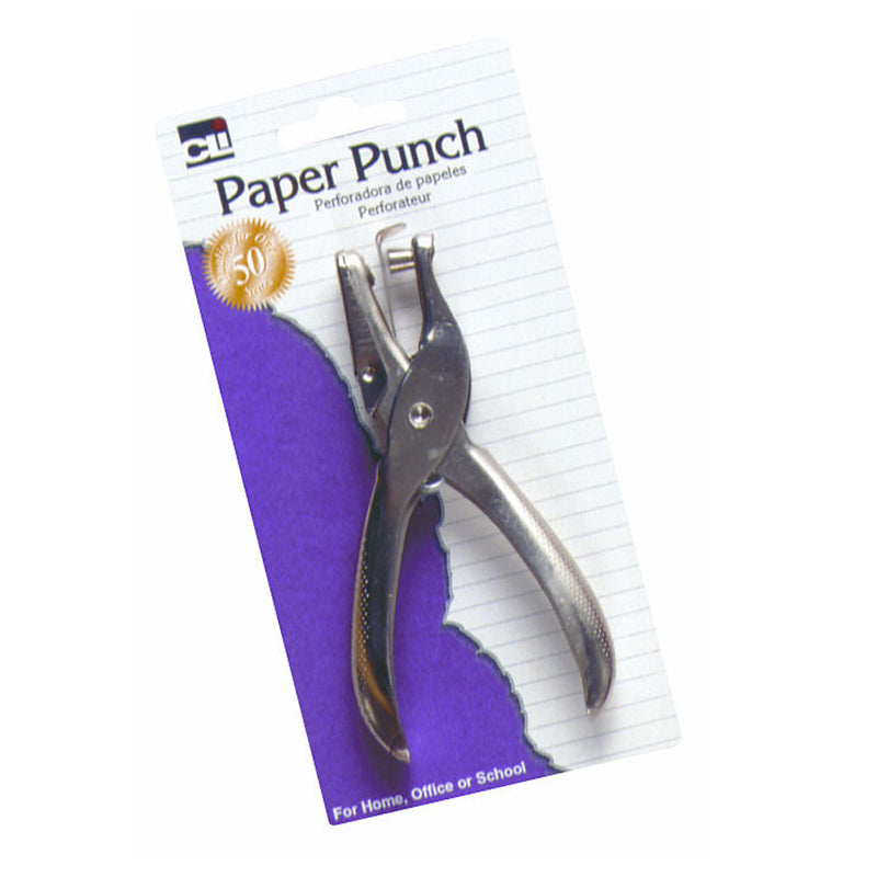 (12 Ea) Punch Paper 1 Hole With Catcher