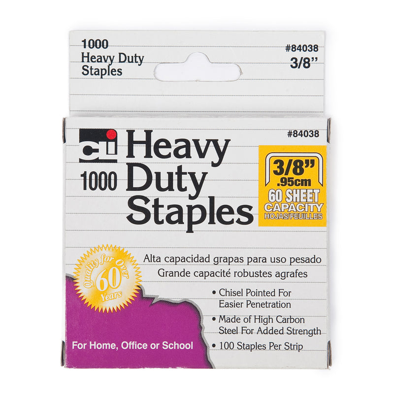 (6 Ea) Extra Hvy Duty Staples 3-8in
