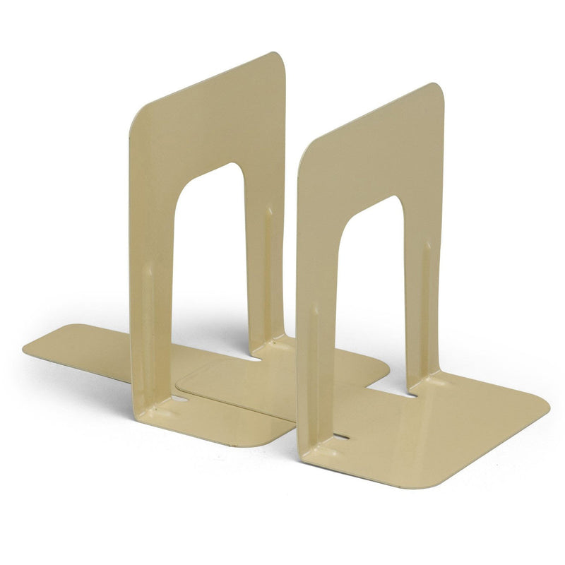 (3 St) Bookends 1 Pair Per Set 9in Height Tan