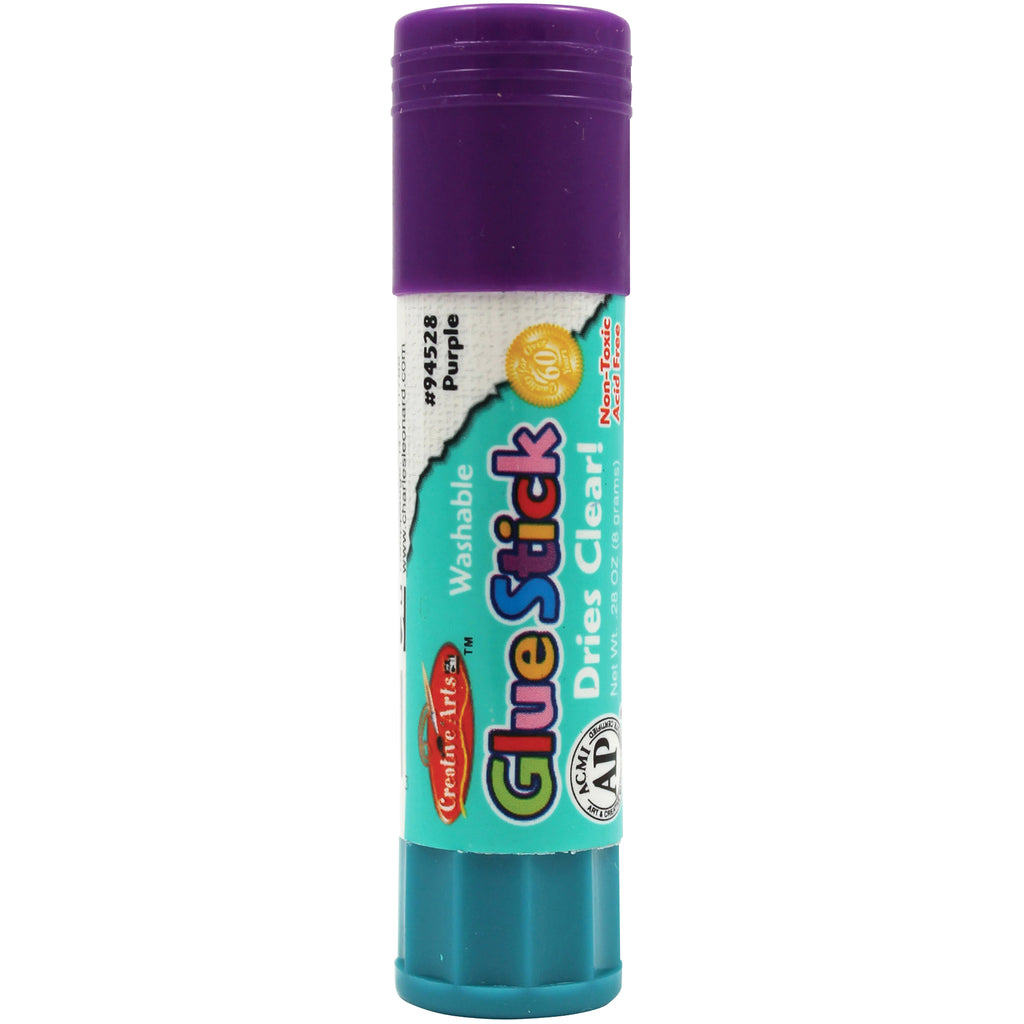 (72 Ea) Economy Glue Stick .28oz Purple