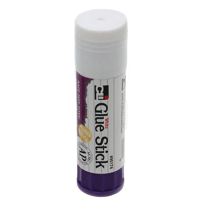 Glue Stick, White, .74 oz, Pack of 36