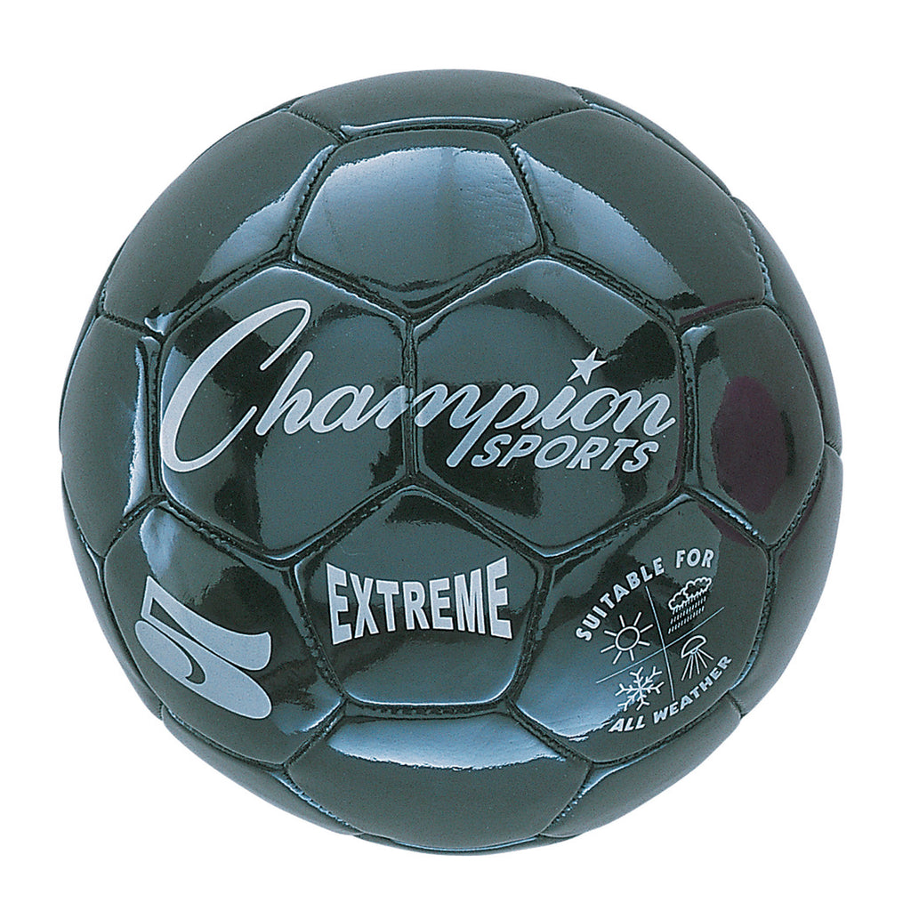Soccer Ball Size 5 Composite Black