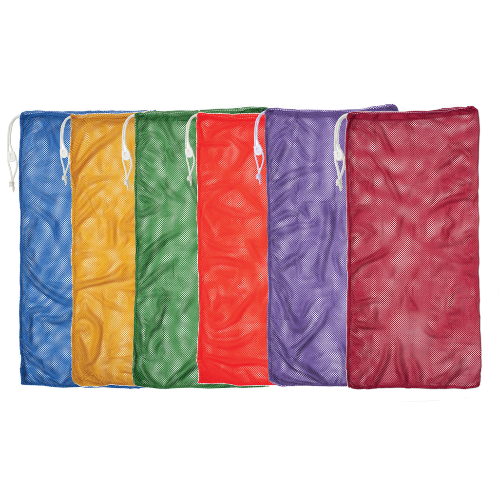 6 Set Asst Color Mesh Equipment Bag