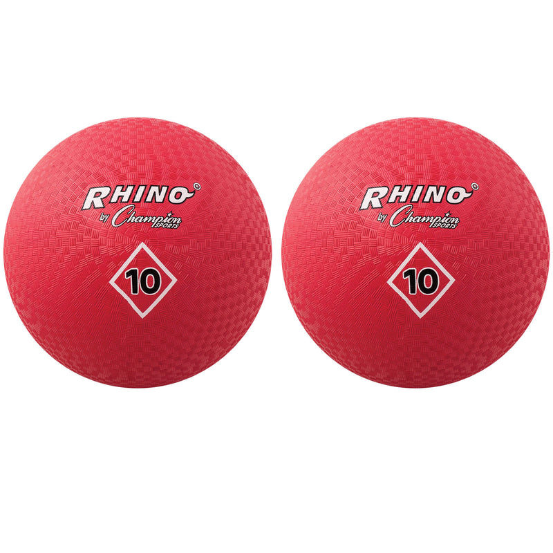 (2 Ea) Playground Ball Inflates To 10in