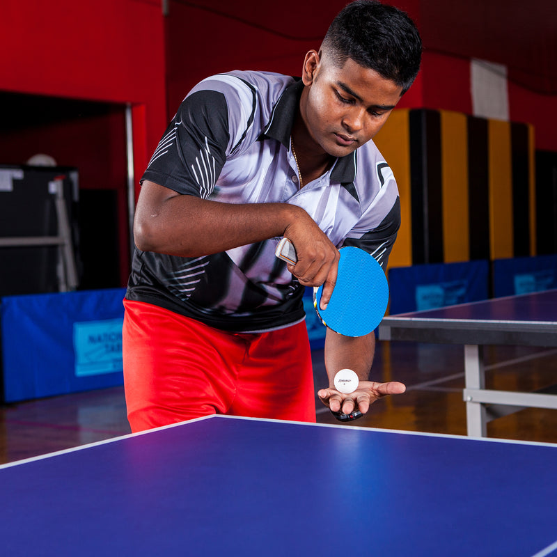 Table Tennis Paddle Rubber Wood