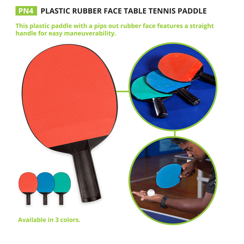 Table Tennis Paddle Rubber Plastic