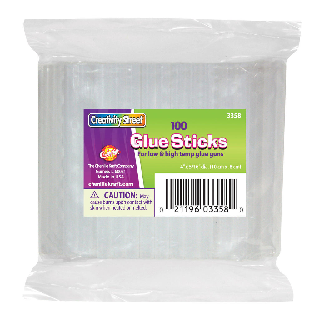 (2 Pk) Glue Sticks Bonus Bag 100 Per Pk