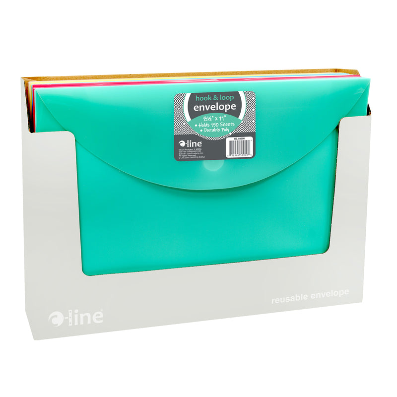 (36 Ea) Xl Poly Envelope Asst Color C Line