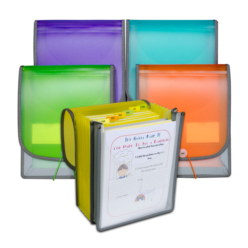 7 Pocket Vertical Backpack File