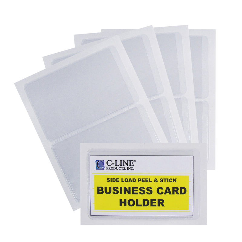 (5 Pk) Business Card Holder Side Load