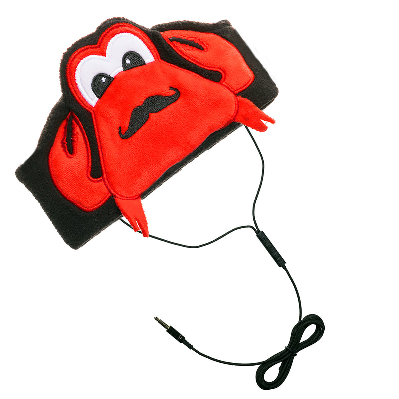 Crab Fleece Headband Headphones