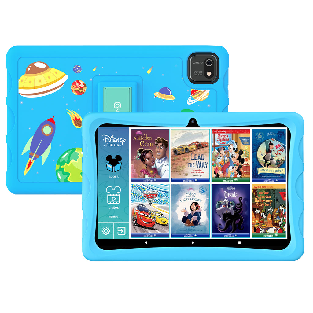 K103B 10-Inch Kids 64GB HD Tablet, Blue