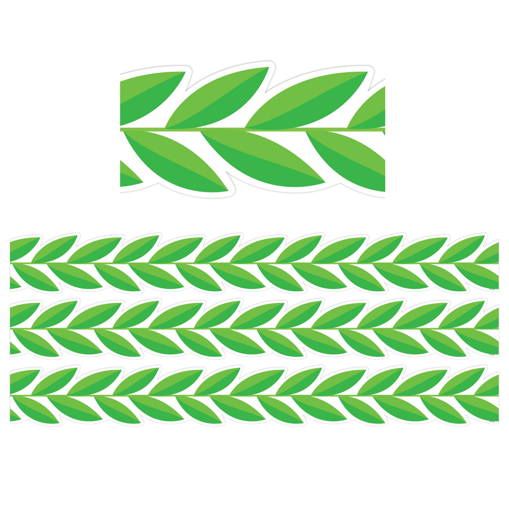 (3 Pk) Leaf Garland Border