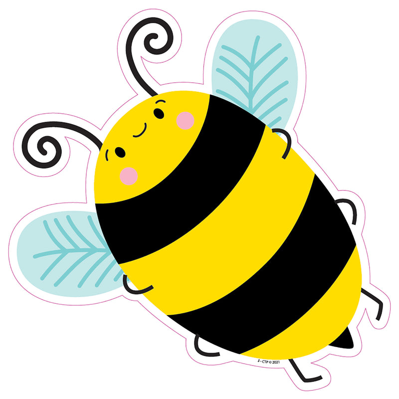 Busy Bees 6" Designer Cut-Outs, Pack of 36