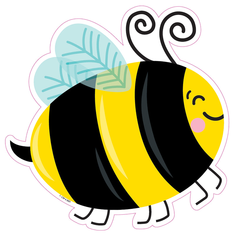 Busy Bees 6" Designer Cut-Outs, Pack of 36