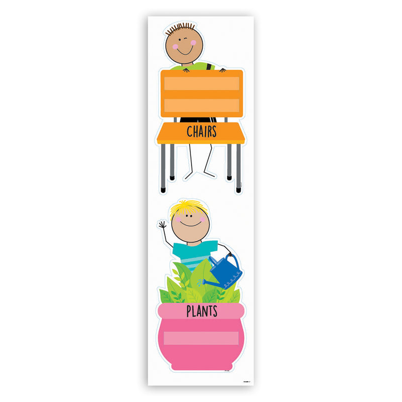 Stick Kids Class Jobs Mini Bulletin Board Set