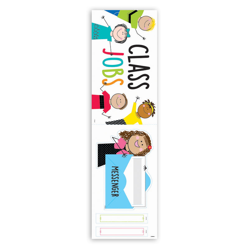 Stick Kids Class Jobs Mini Bulletin Board Set