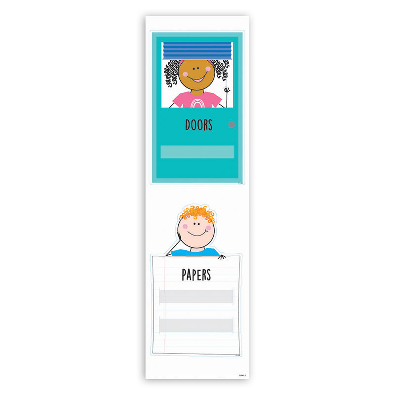 Stick Kids Class Jobs Mini Bulletin Board Set