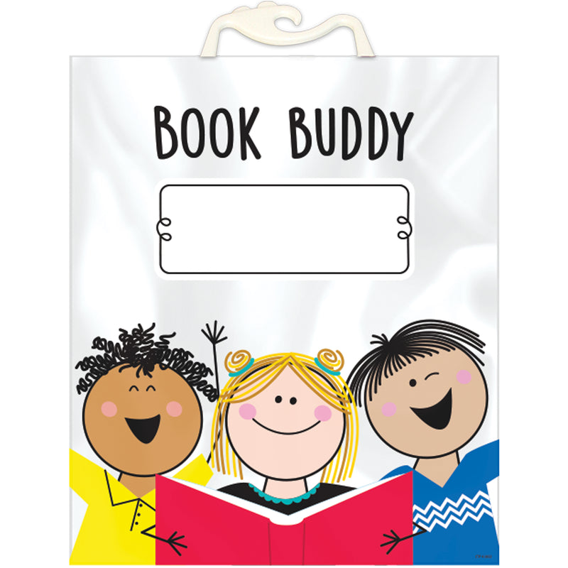 Stick Kid Friends Book Buddy Bags, Pack of 6