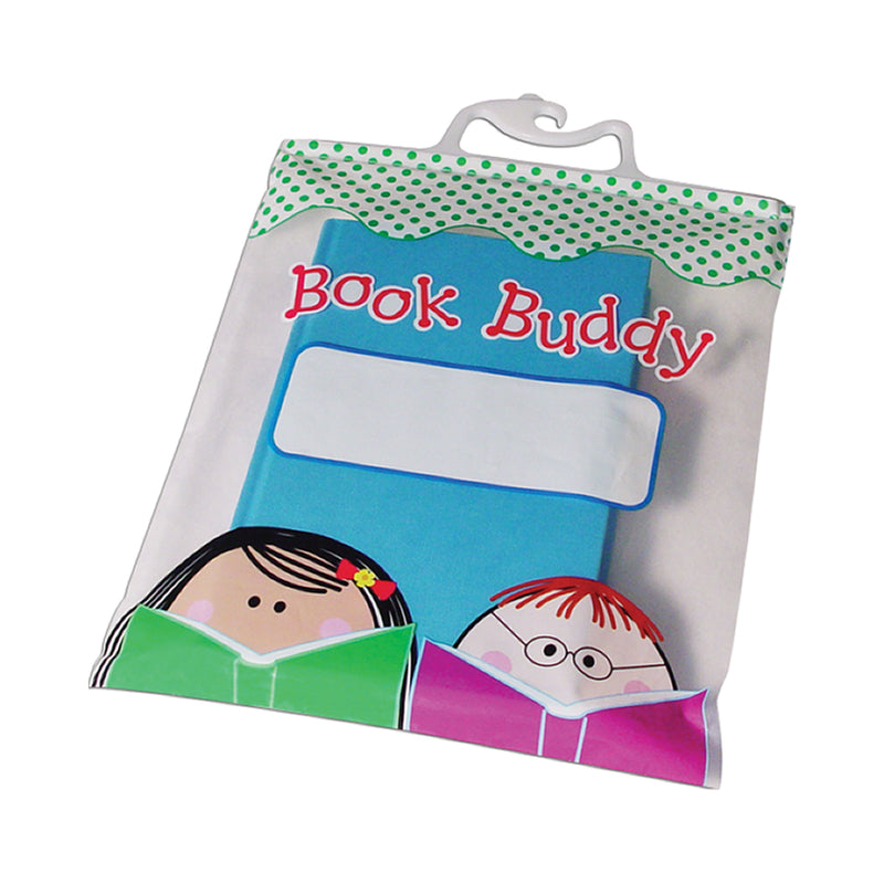 (2 Pk) Book Buddy Bags 6 Per Pk 10x12
