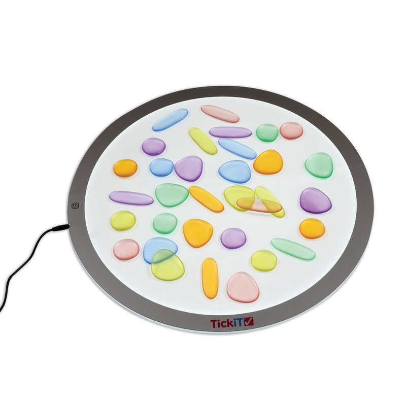 Junior Rainbow Pebbles Clear