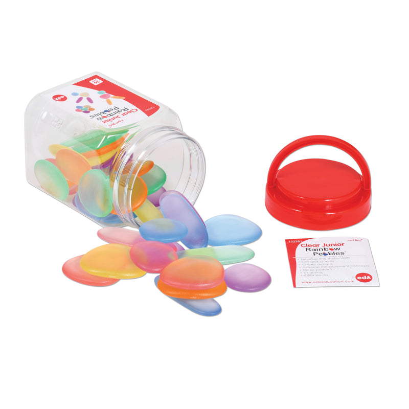 Junior Rainbow Pebbles Clear