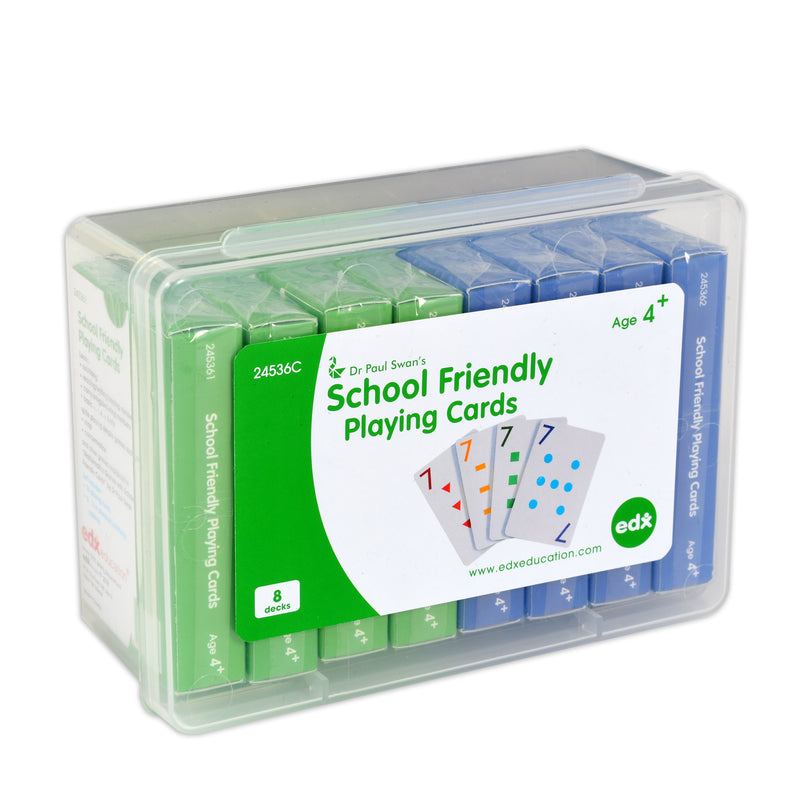 School Friendly Playing Cards