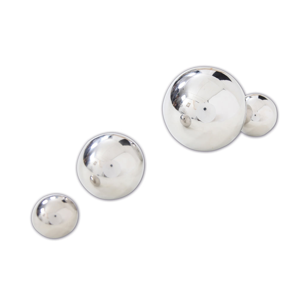 Sensory Reflective Balls Silver