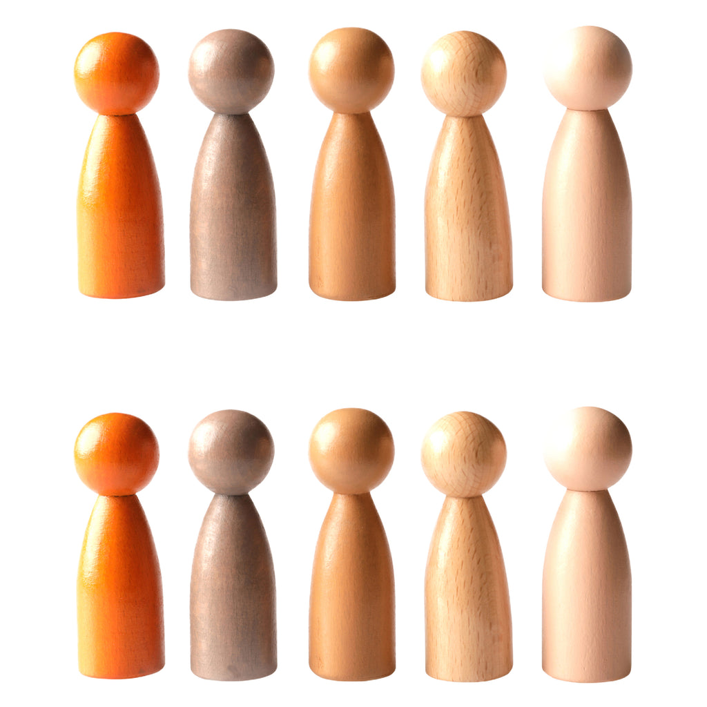 Peg People Of The World Set Of 10