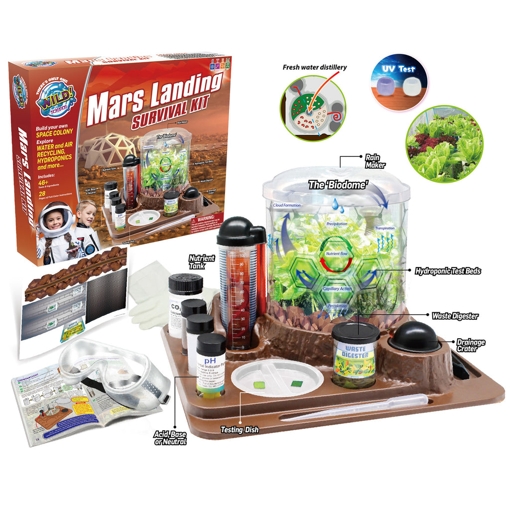 Mars Landing Survival Kit Wild Science