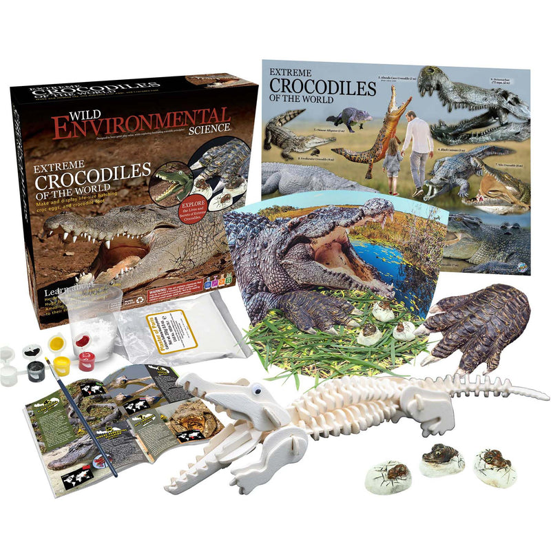 Extrme Science Kit Crocodles Of The World Wild Science