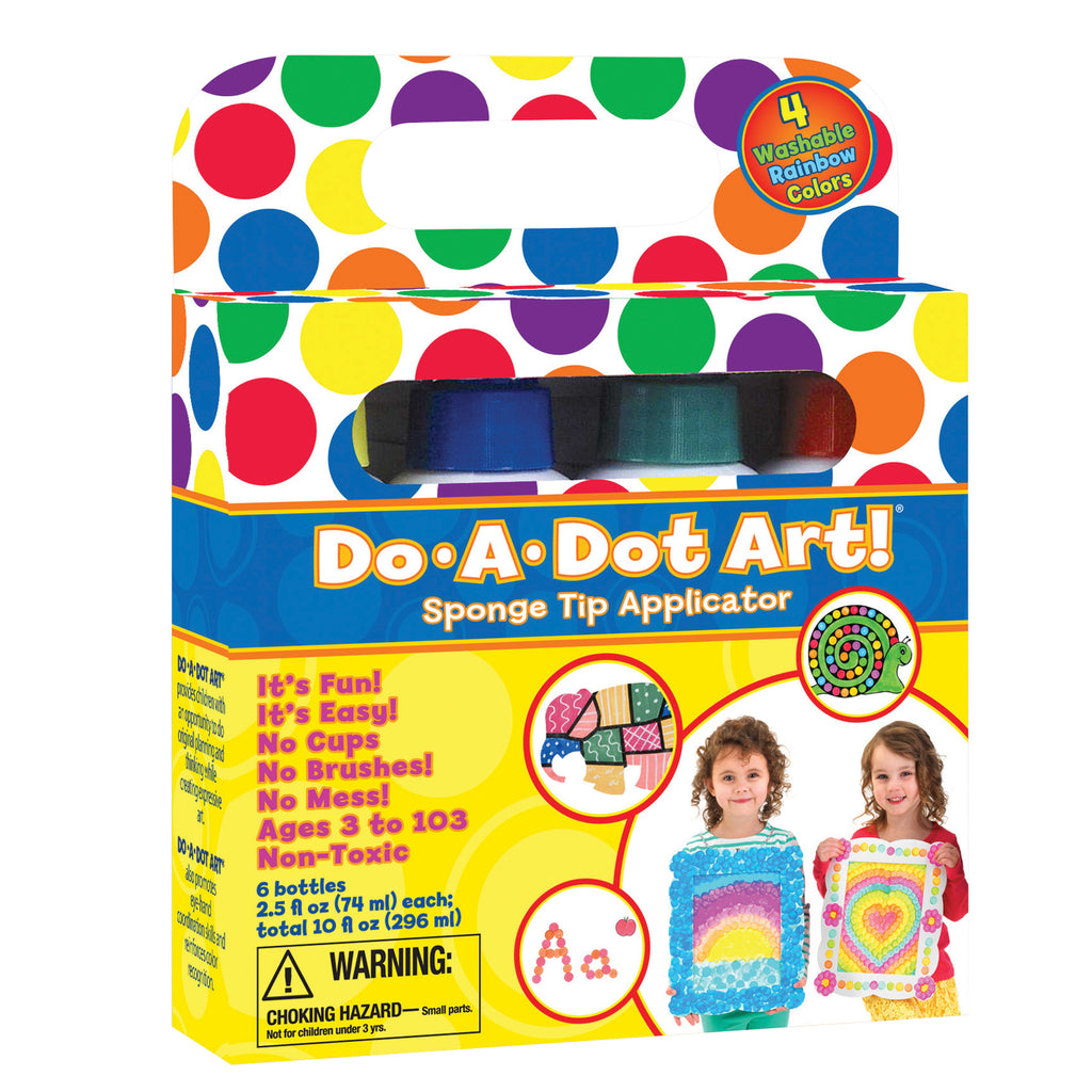 (2 Pk) Do-a-dot Markers 4 Asst Markers Per Pk