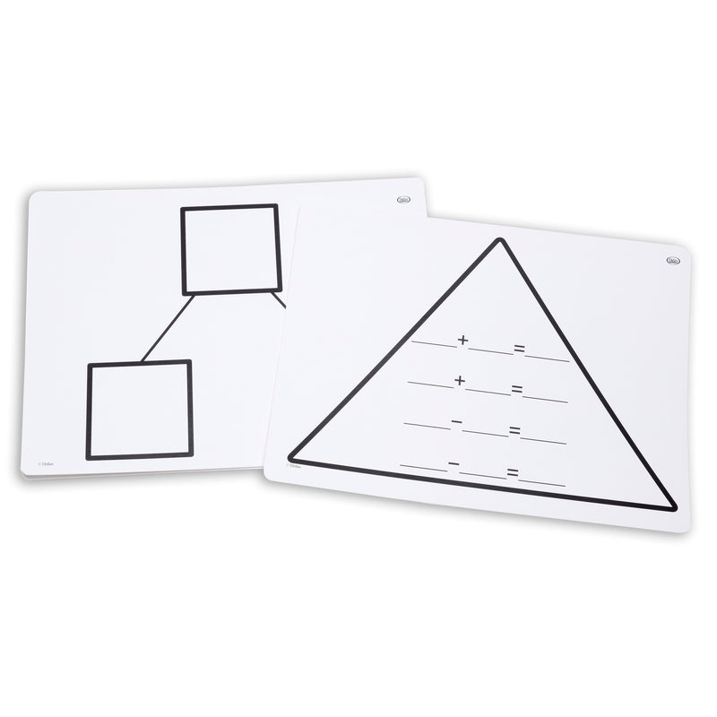 Write On Wipe Off Addition Triangl Mats