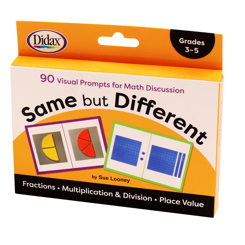 Same But Different Cards Gr 3-5