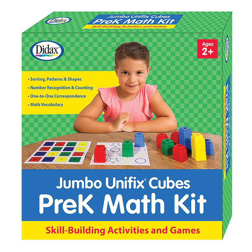 Jumbo Unifix® Cubes PreK Math Kit