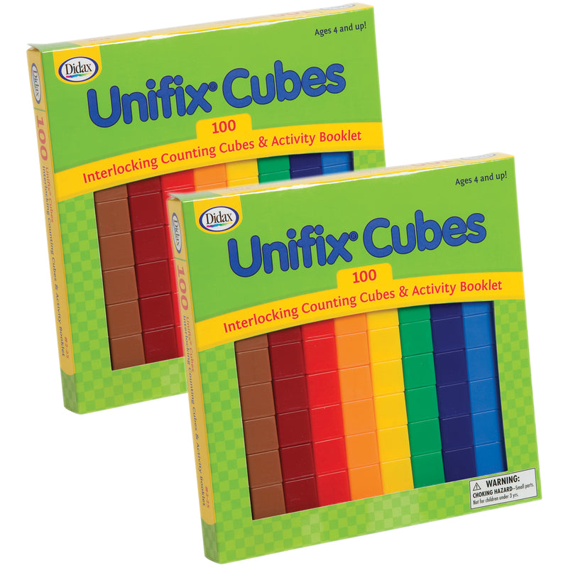 UNIFIX® Cube Set, 100 Per Pack, 2 Packs