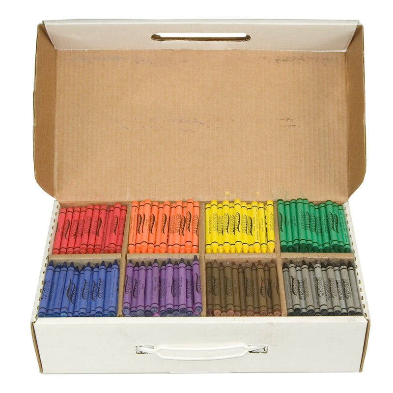 Prang Soybean Crayons Master Pack Regular 800 Count