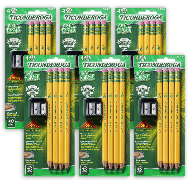 (6 Pk) My 1st Pencil Sharp 4pk