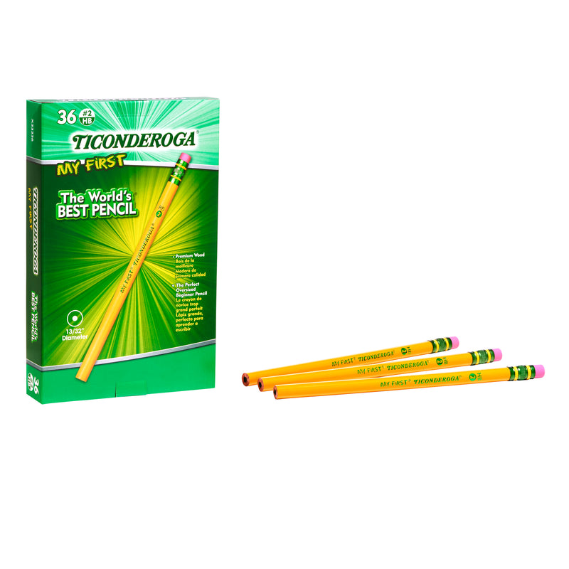 Ticonderoga Pencil 36 Ct W-eraser